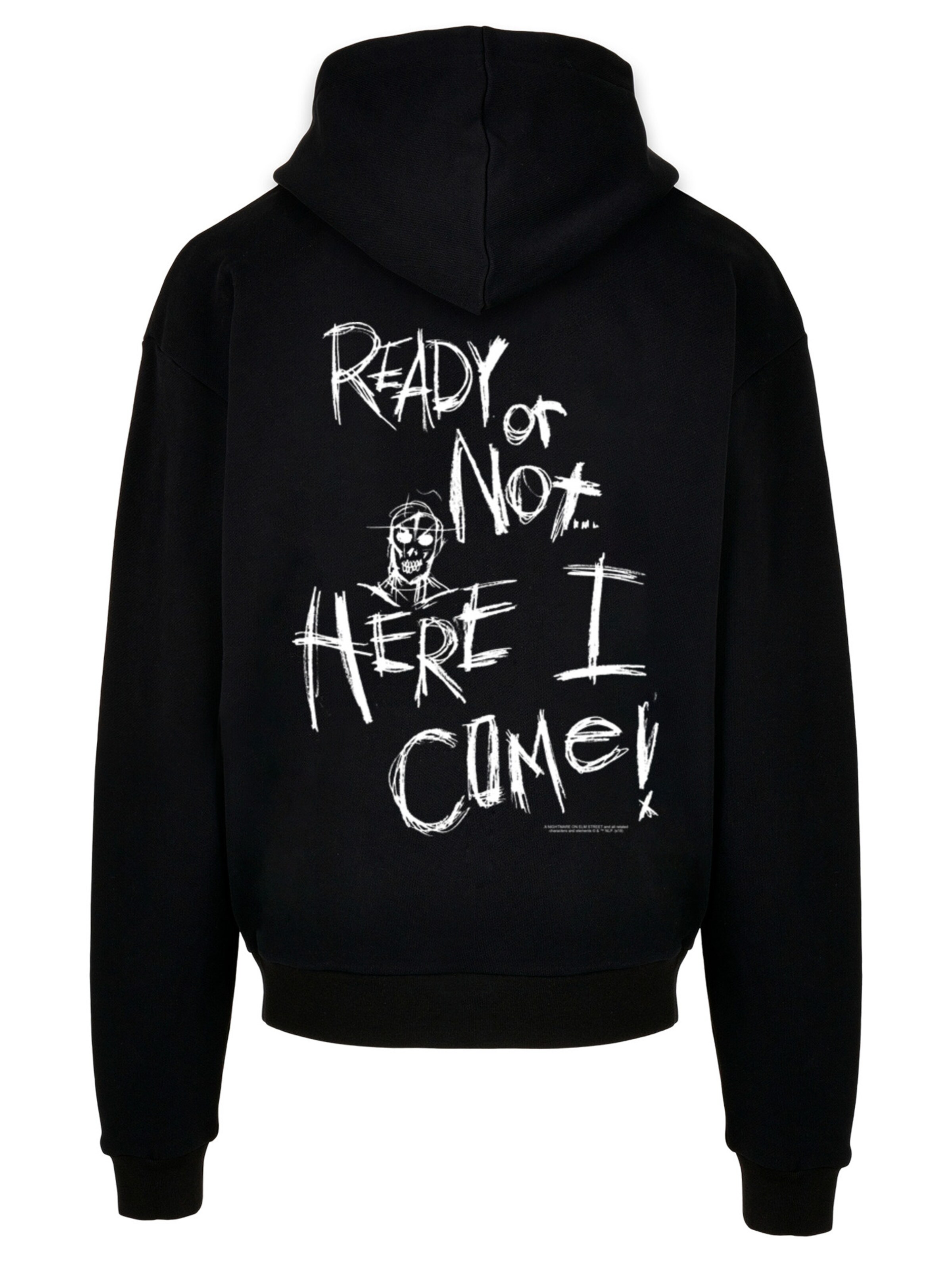 F4NT4STIC Sweatshirt in Schwarz: Vorderseite