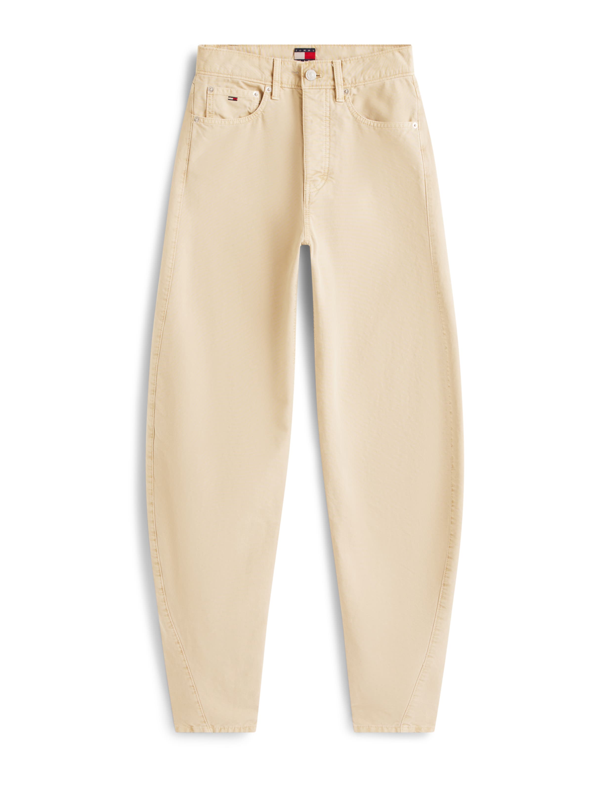 bēšs Tommy Jeans Baggy Džinsi 'ELLA': no priekšpuses