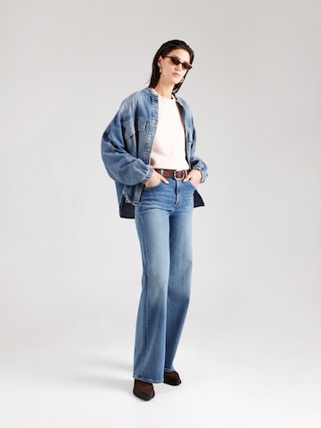 Bluză de molton de la Calvin Klein Jeans pe roz