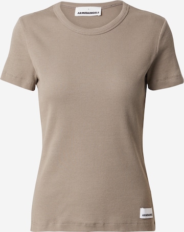 ARMEDANGELS T-Shirt 'KARDAA' (GOTS) in Grau: predná strana