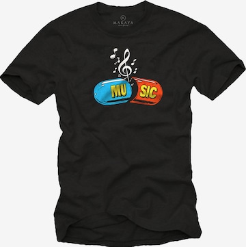 MAKAYA Shirt in Black: front