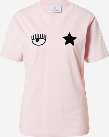 Chiara Ferragni T-Shirt 'MAGLIETTE' in Pink: predná strana