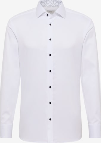 ETERNA Slim fit Business Shirt in White: front