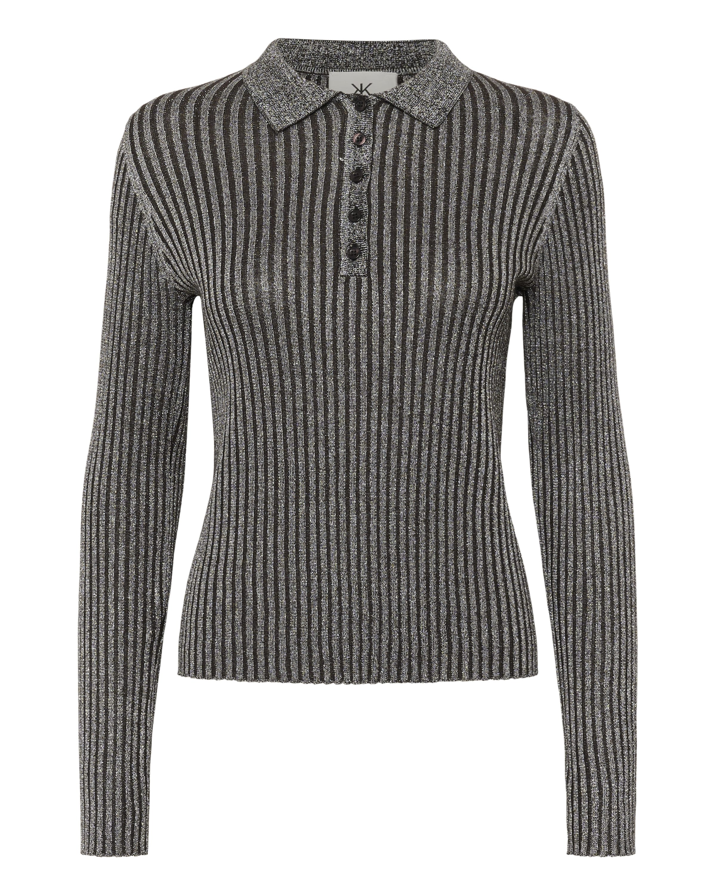 KAREN BY SIMONSEN Pullover 'Ulima' in Grau: Vorderseite