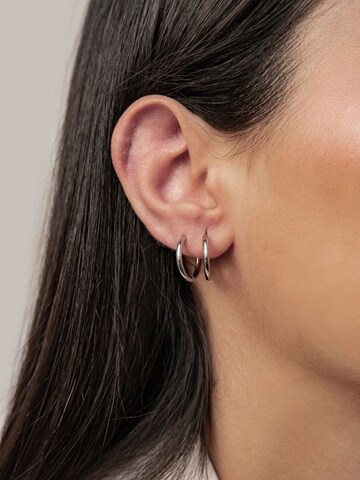 Hey Happiness Oorbellen 'Luna' in Zilver