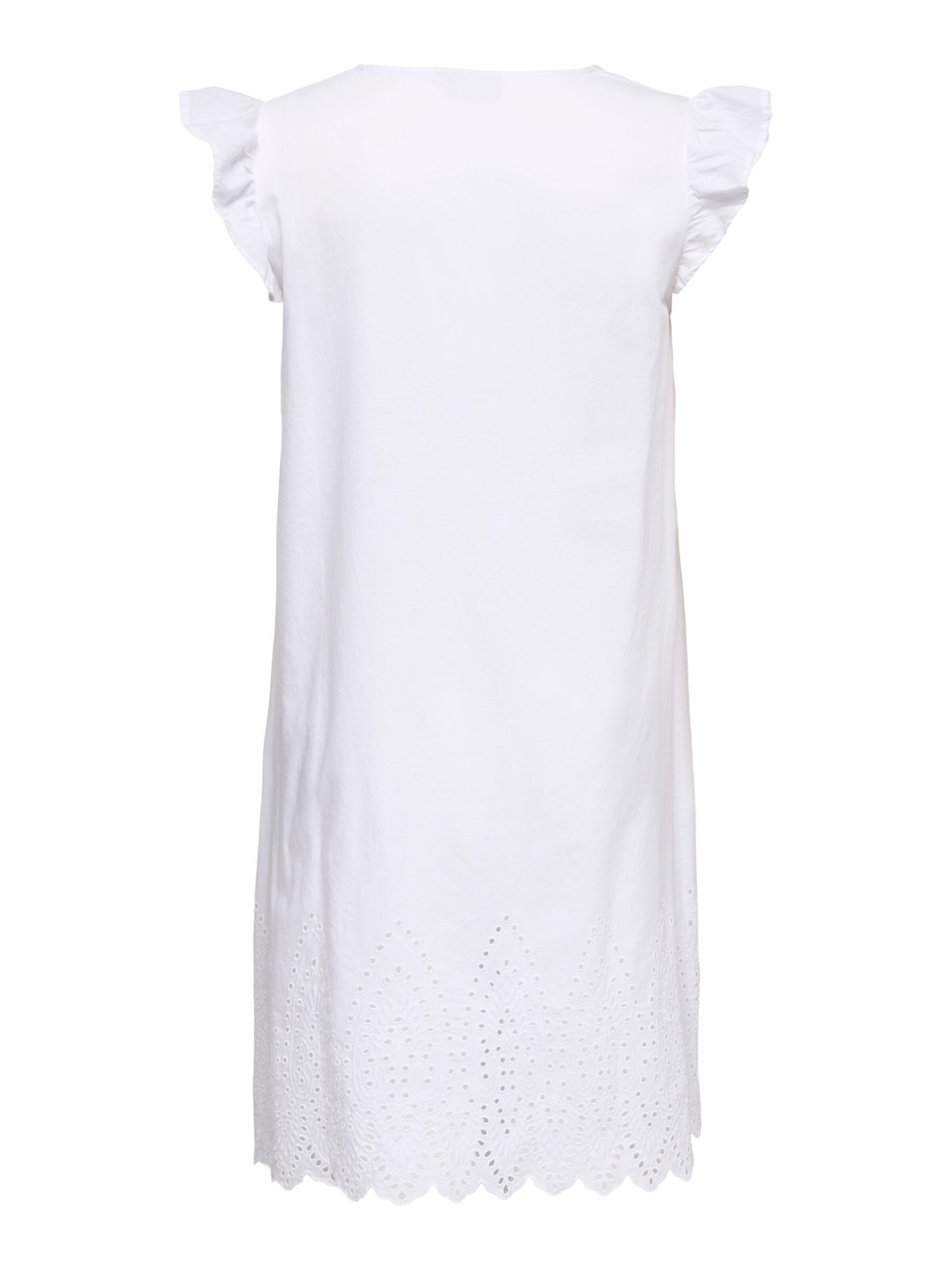 ONLY Carmakoma - Vestido de verano 'CARTulum' en blanco