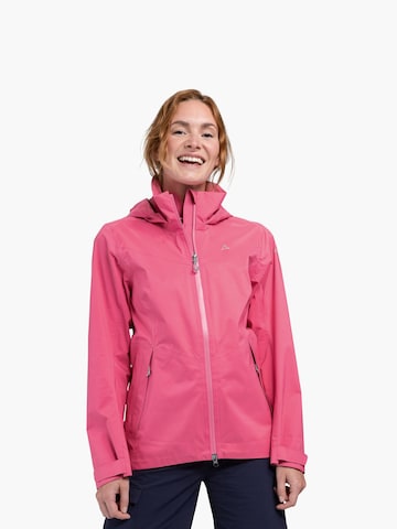 Schöffel - Chaqueta de montaña 'Aiplspitz' en rosa: frente