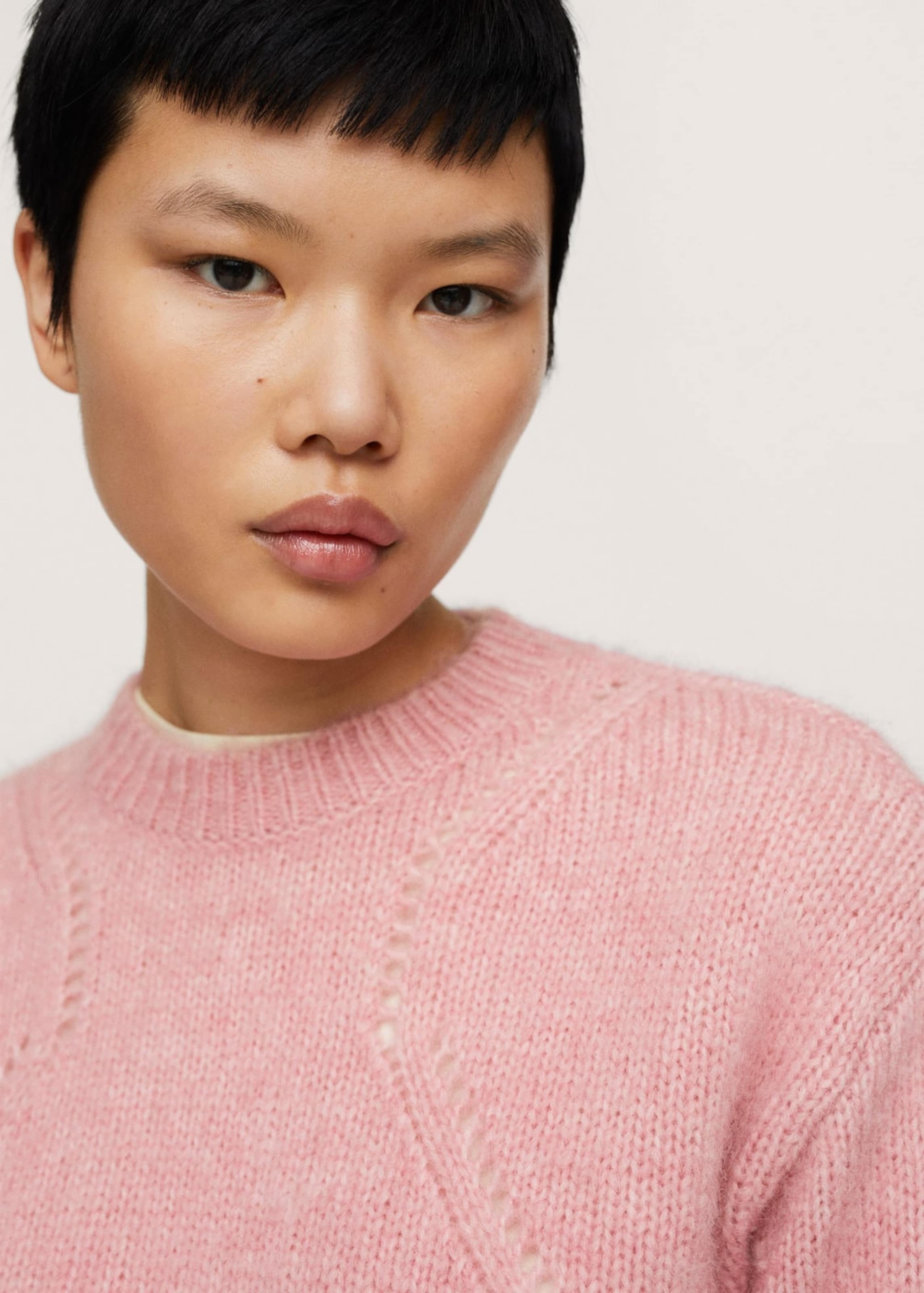 Mango pink sweater outlet
