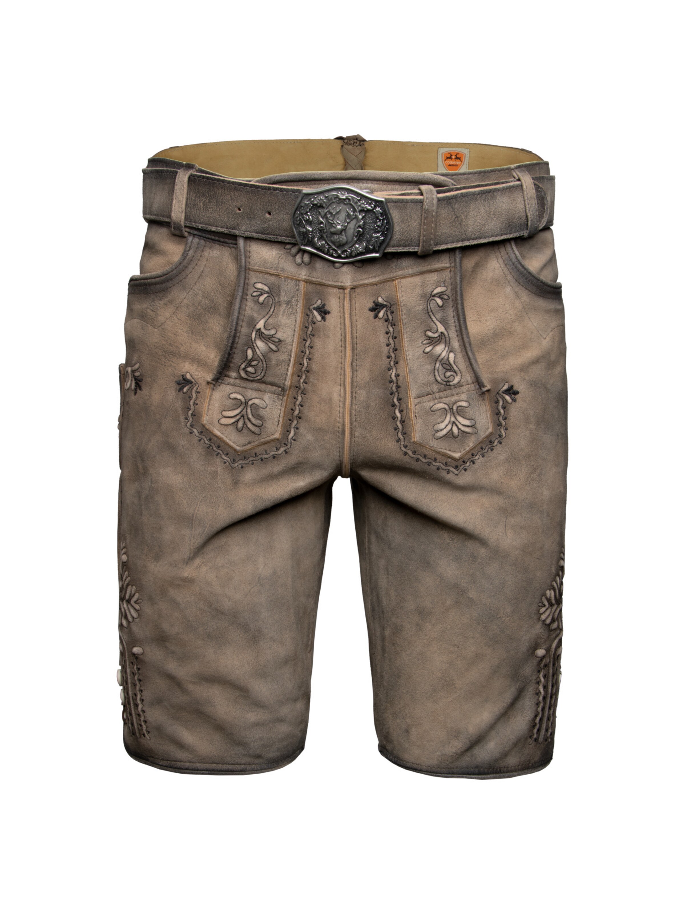 Country Maddox Regular Traditional Pants 'Felixsee' in Grey: front