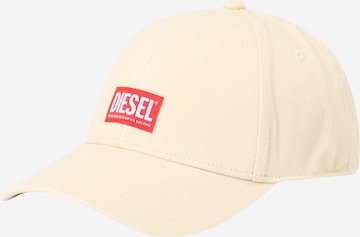 DIESEL - Gorra 'CORRY' en blanco: frente