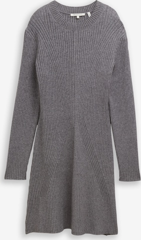 TOM TAILOR DENIM Neulemekko värissä harmaa: etupuoli