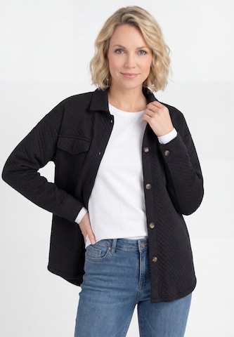 MIMO Tussenjas in Zwart: voorkant