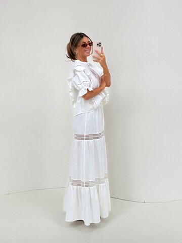 noar studios Φούστα σε λευκό