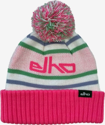 elho Beanie 'La Grave 89' in Pink: front