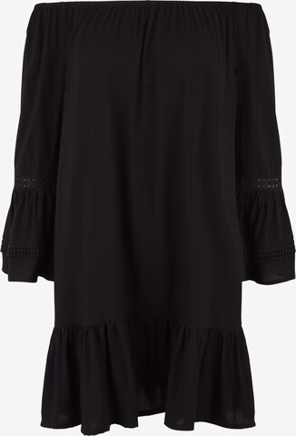 Robe d’été LASCANA en noir : devant