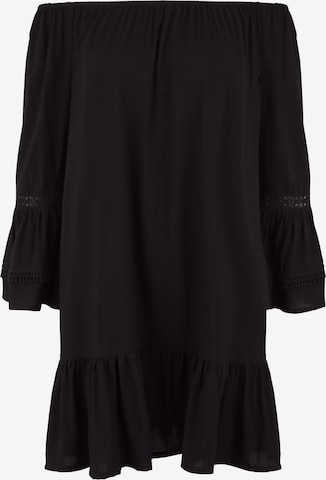 LASCANA Blouse in Black: front