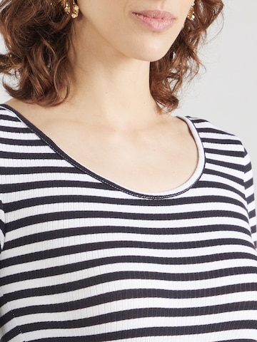 PIECES Shirts 'PCKITTE' i sort