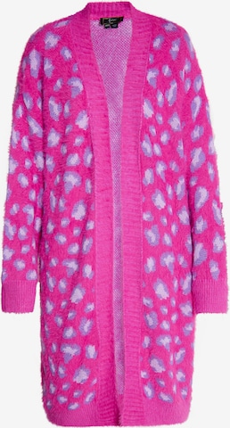 Cardigan faina en rose : devant