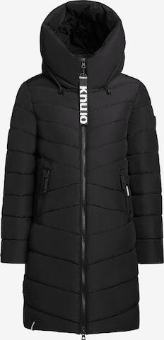 khujo Steppmantel in Schwarz: Vorderseite