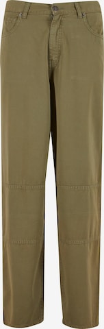 Urban Classics Jeans in Green: front