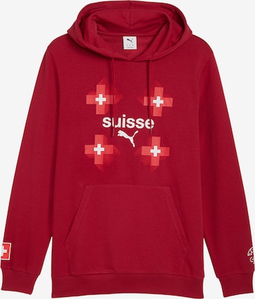 PUMA Urheilullinen collegepaita värissä punainen: etupuoli