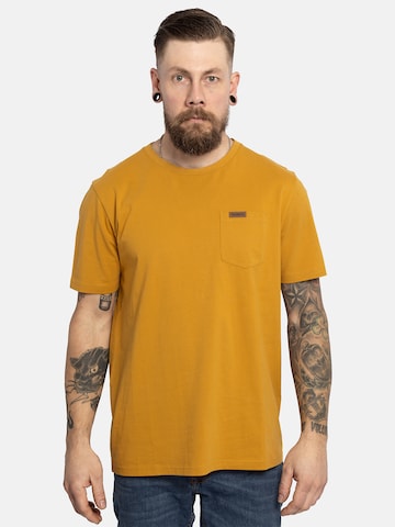 FORSBERG Shirt 'mit Brusttasche' in Gelb: Vorderseite