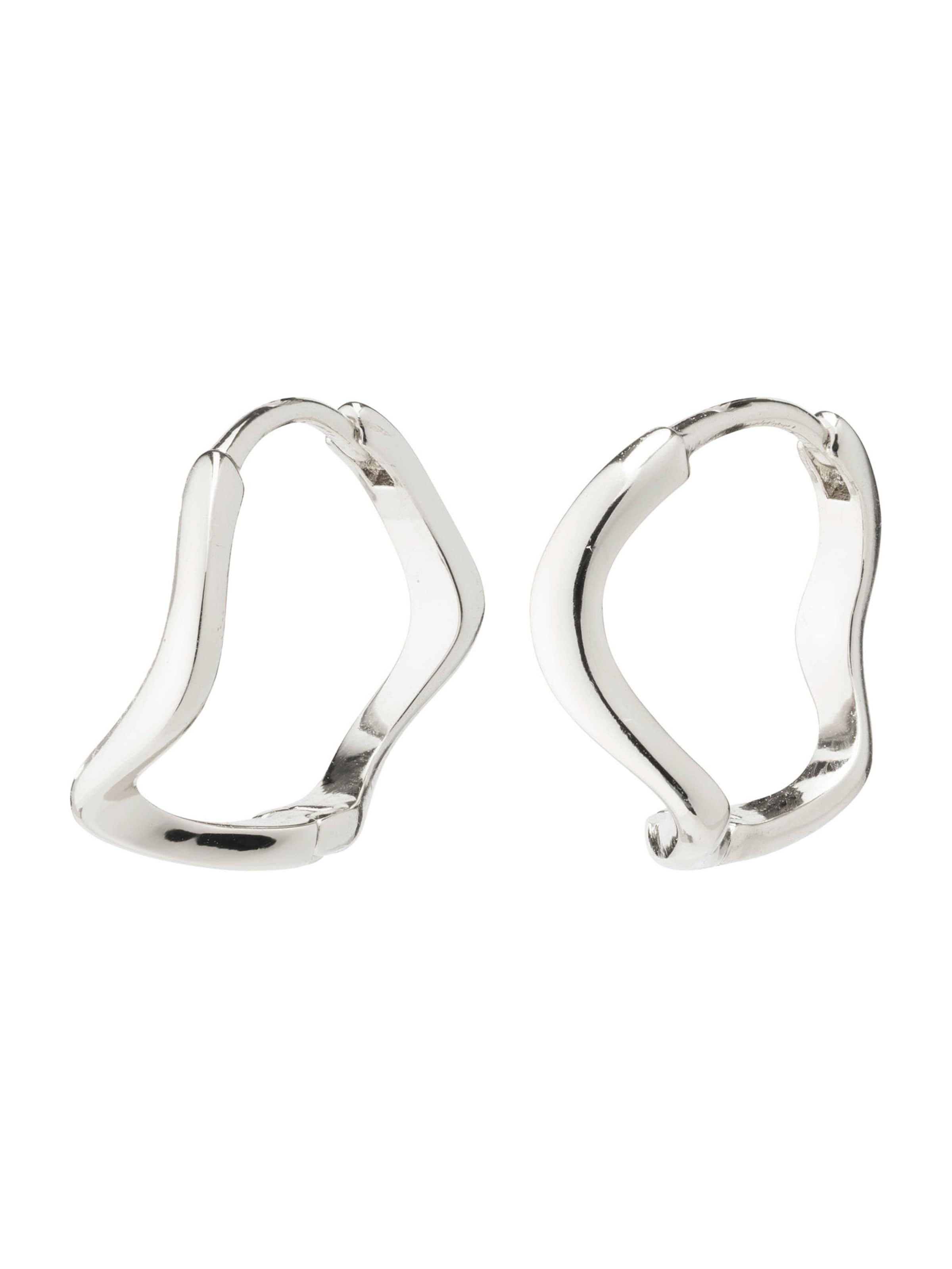 Pilgrim Fülbevalók 'Alberte' - ezüst: elől