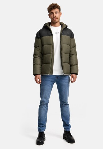 INDICODE JEANS Winter jacket 'Biviano' in Green