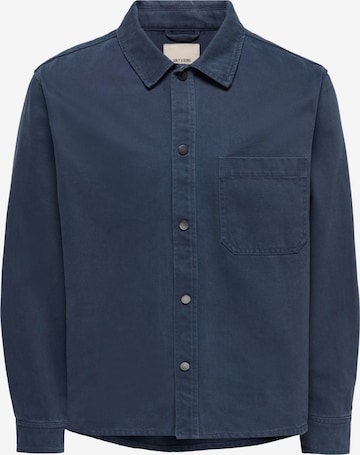 Only & Sons - Camisa de negocios 'ONSTimes' en azul: frente