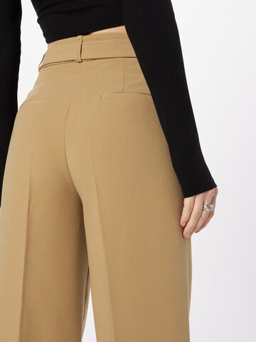 ESPRIT - Pierna ancha Pantalón de pinzas en beige