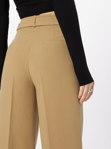 Wide leg Pantaloni con piega frontale di ESPRIT in beige