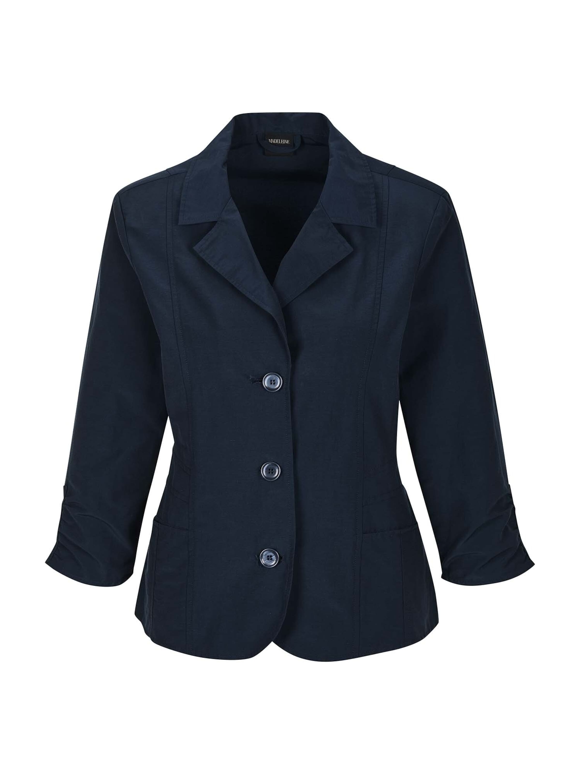 MADELEINE Jacke in Blau: Vorderseite