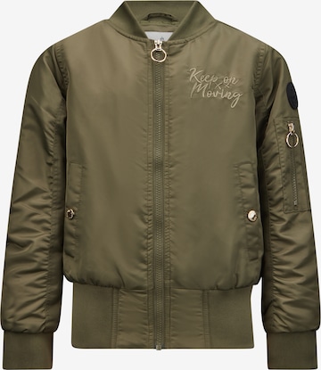 Retour Jeans Between-Season Jacket 'Vivian' in Green: front