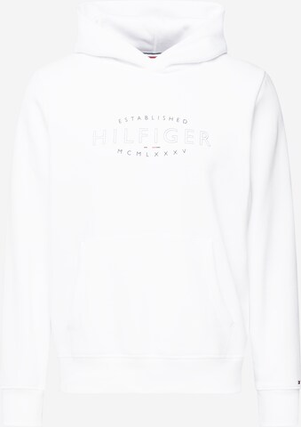 Sweat-shirt TOMMY HILFIGER en blanc : devant