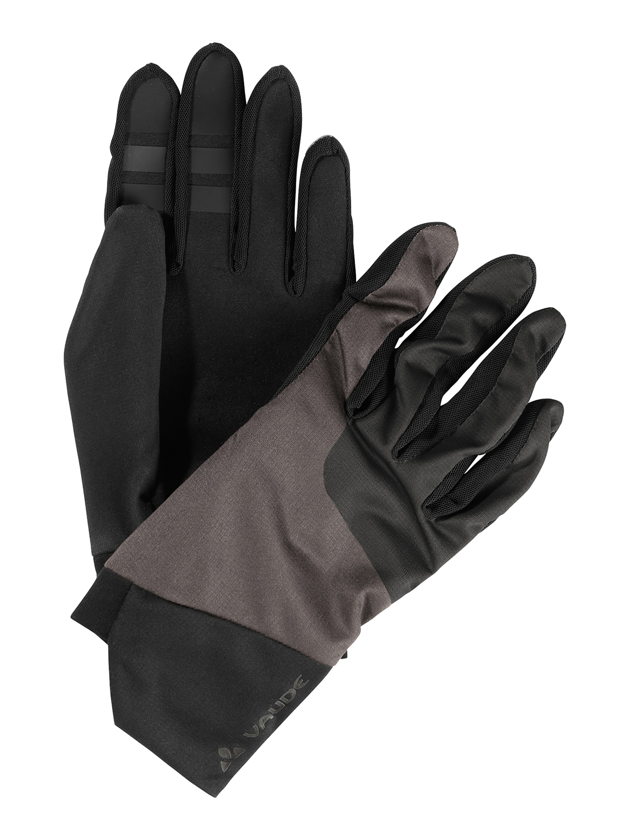 VAUDE Sports gloves 'Moab' in Black: front