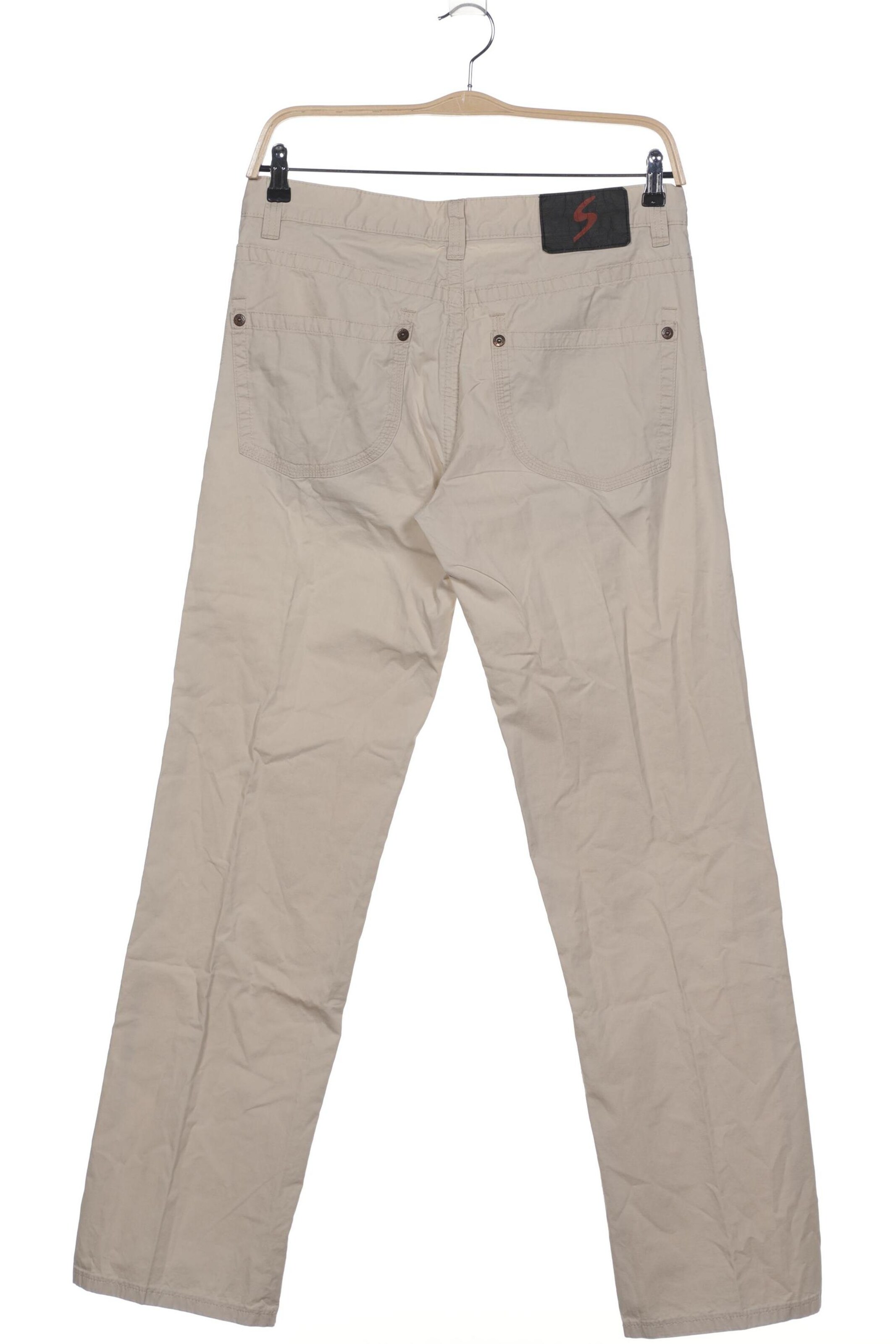 SIGNUM Stoffhose 34 in Beige