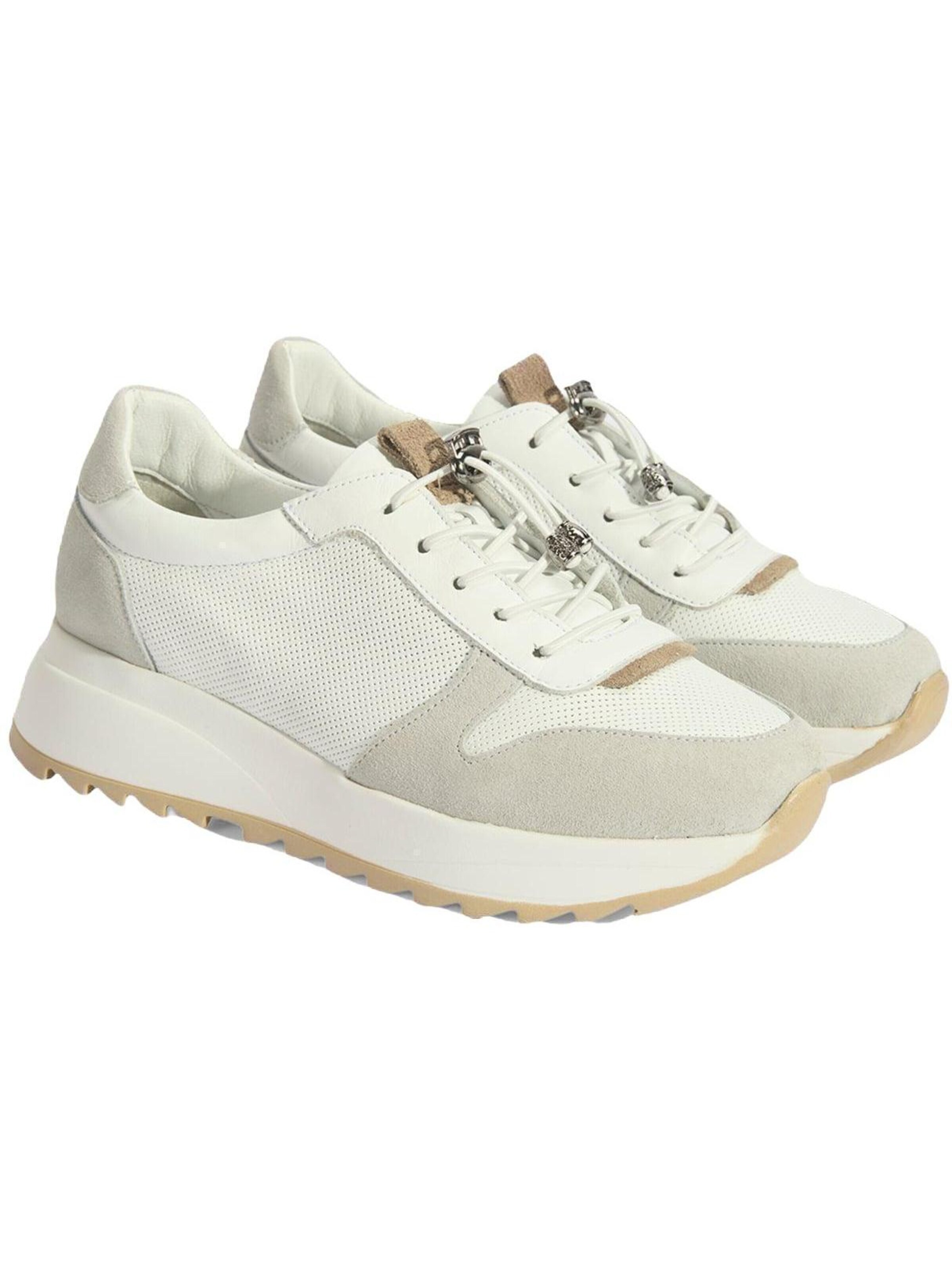Desa Sneakers laag 'Trainer' in Wit: voorkant