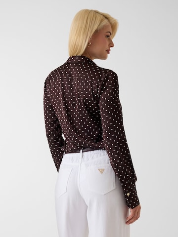GUESS Bluse in Braun