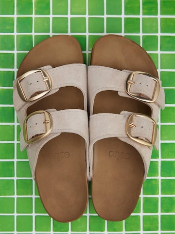 Estro Sandaal '057-455' in Beige