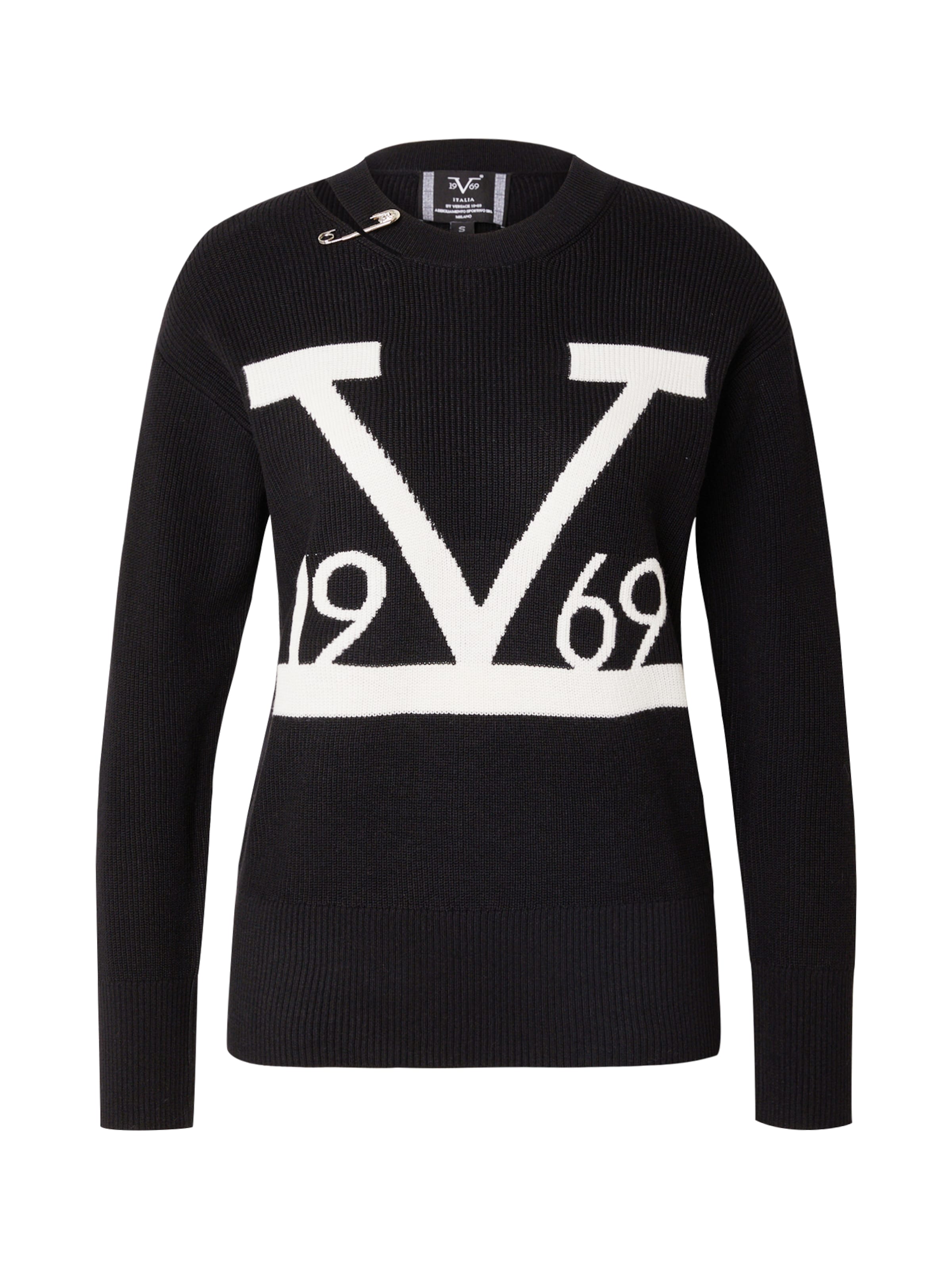 19V69 ITALIA Sweater 'KIKI' in Black: front