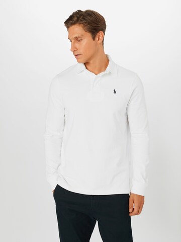 Polo Ralph Lauren Regular Fit Poloshirt in Weiß: predná strana