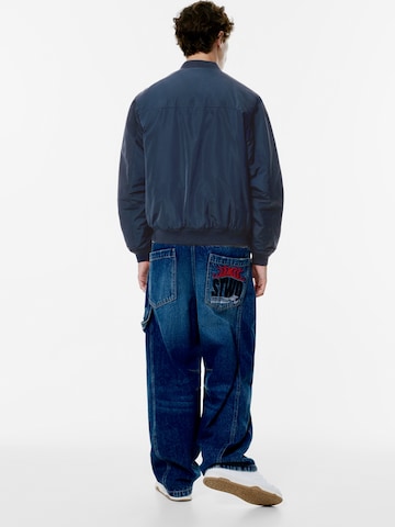 Pull&Bear Overgangsjakke i blå