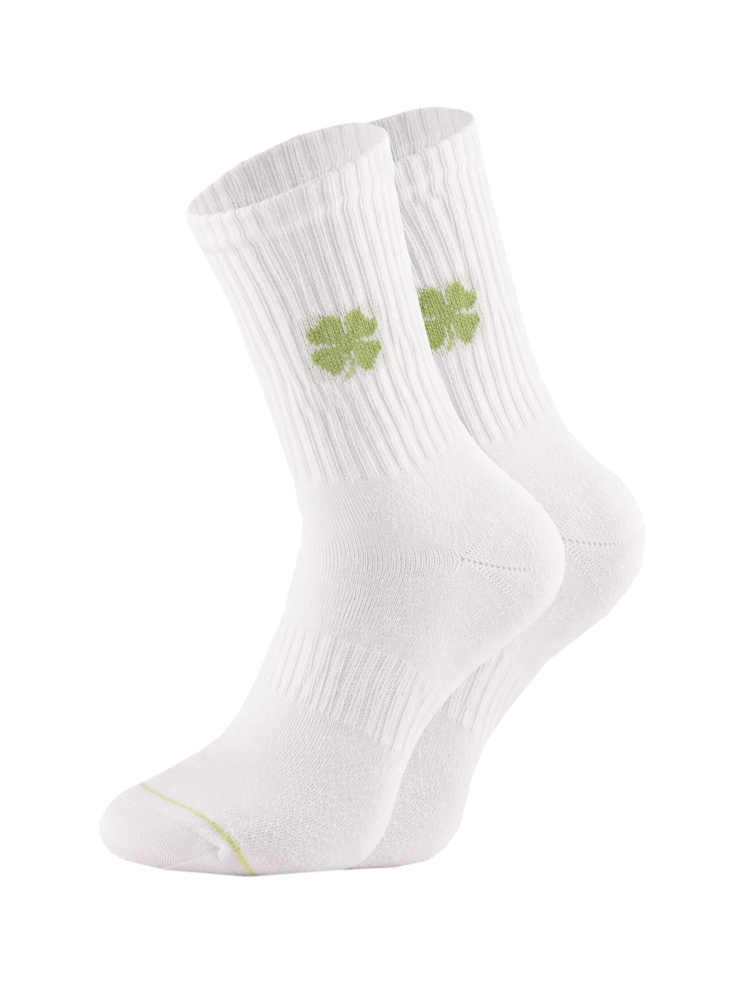 ooley Socken‌‌‌‌‌‌‌‌‌ in Weiß: Vorderseite