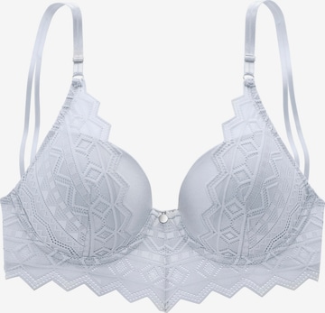 s.OliverPush-up Grudnjak - plava boja: prednji dio