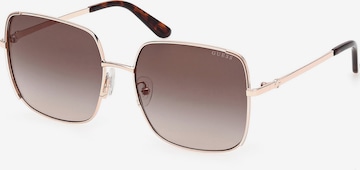 GUESS Sonnenbrille in Gold: Vorderseite