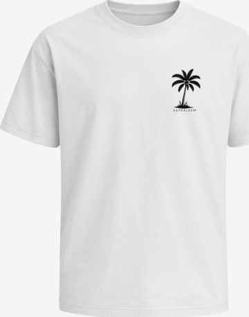 Neverless Shirt 'French Riviera' in White: front