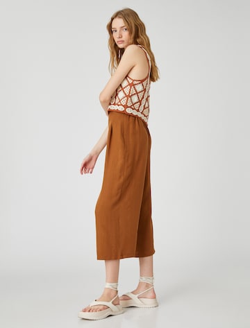 Koton Loose fit Trousers in Brown