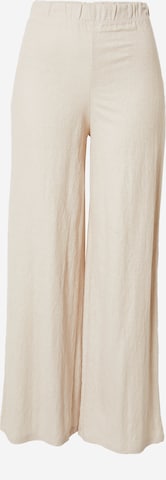 Koton Szeroka nogawka Spodnie w kolorze beżowy: przód
