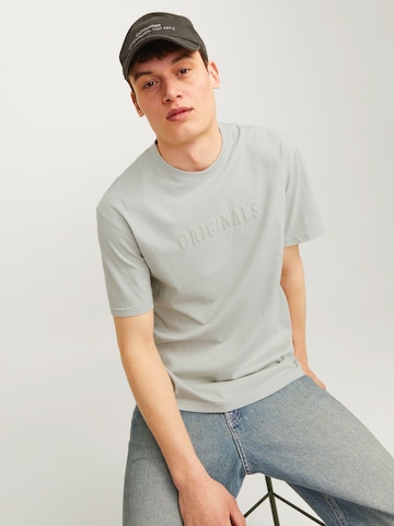 JACK & JONES Футболка 'JWHFREDERIKSBERG' в Серый