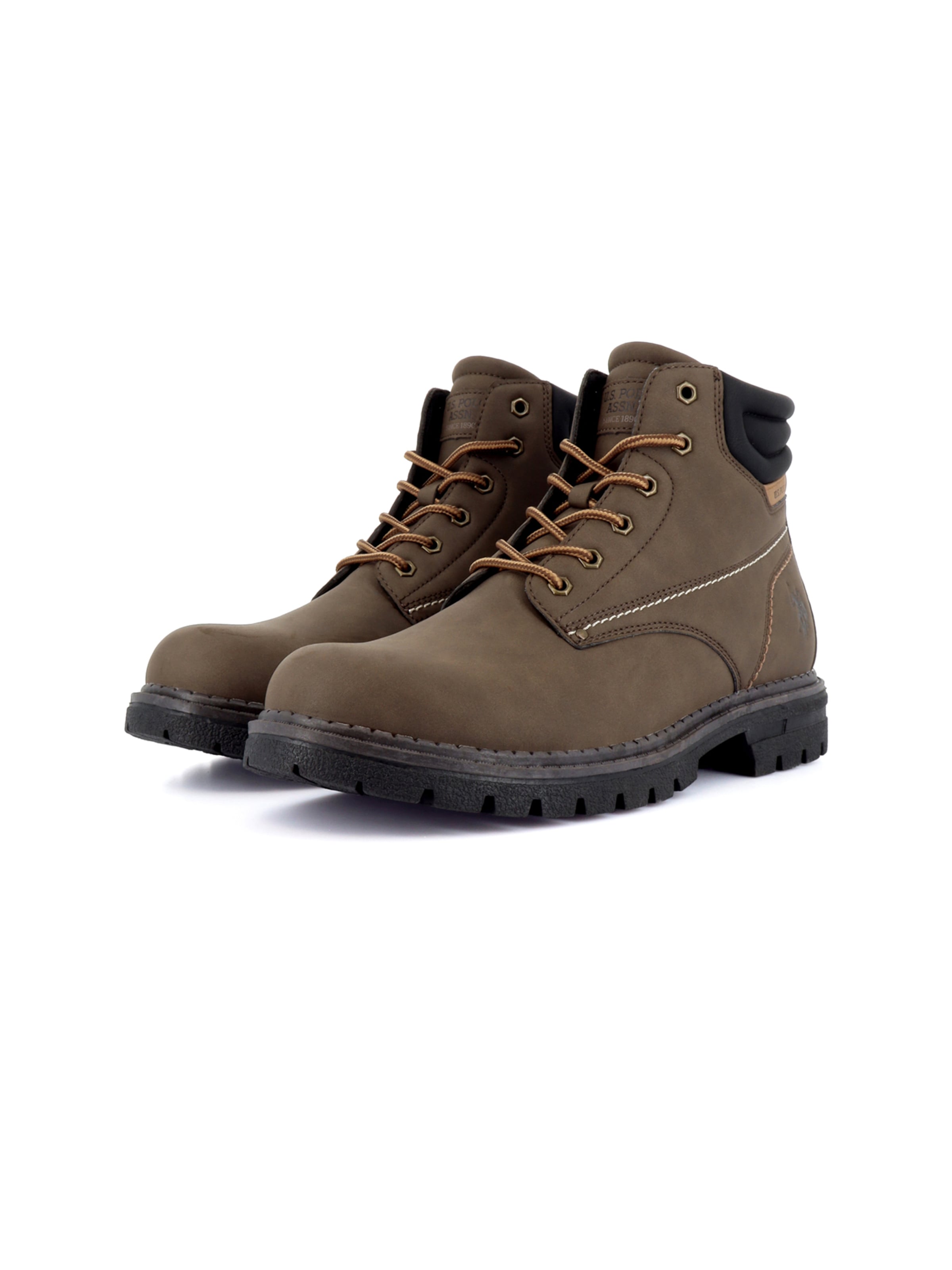 Bottines à lacets 'Ohio' US POLO ASSN. en marron
